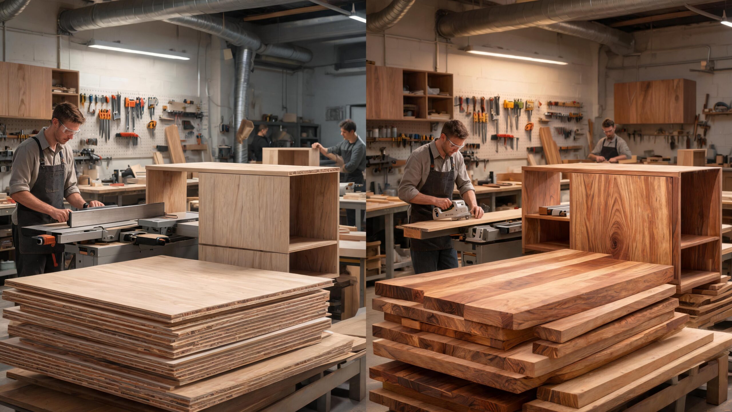 Engineered Wood vs Solid Wood: Which Material Performs Better for Modern Fabrication?