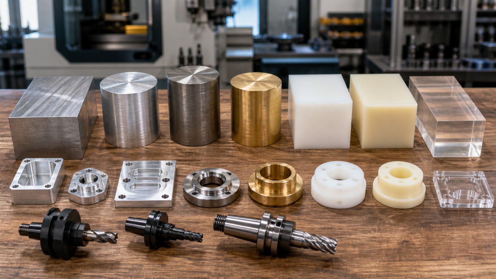 CNC Machining Materials Guide: Choosing the Right Metal or Plastic