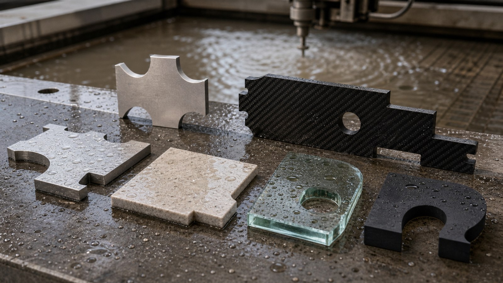 The Ultimate Guide to Waterjet Cutting Materials and Capabilities