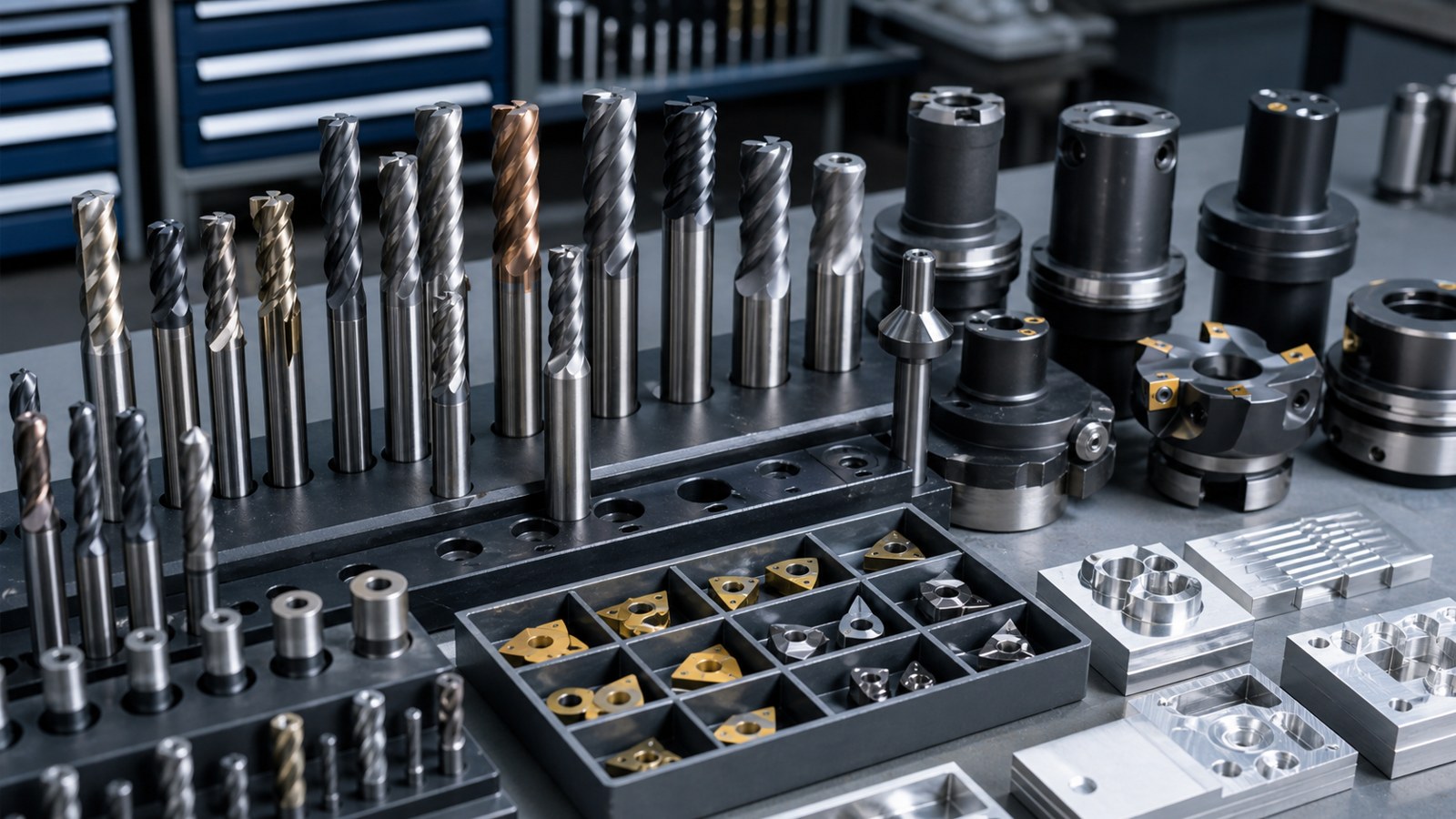 Understanding CNC Machine Tools: End Mills, Drills, Inserts, and More